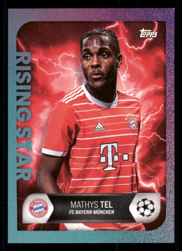 2022-23 Topps UCL Rising Star - Mathys Tel - Picture 1 of 2