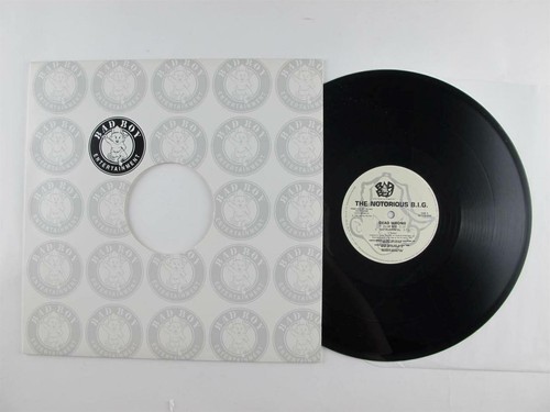 The Notorious BIG Dead Wrong 1999 Bad Boy White Label Promo Rap 12