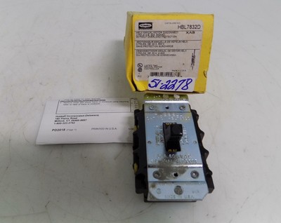 HUBBELL 2 POLE 30AMP MANUAL MOTOR DISCONNECT SWITCH HBL7832D NIB | eBay