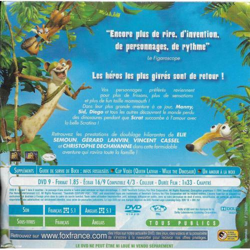 BLU RAY + DVD DIE Eiszeit 3 "Die Zeit der Dinosaurier " - Bild 5 von 5