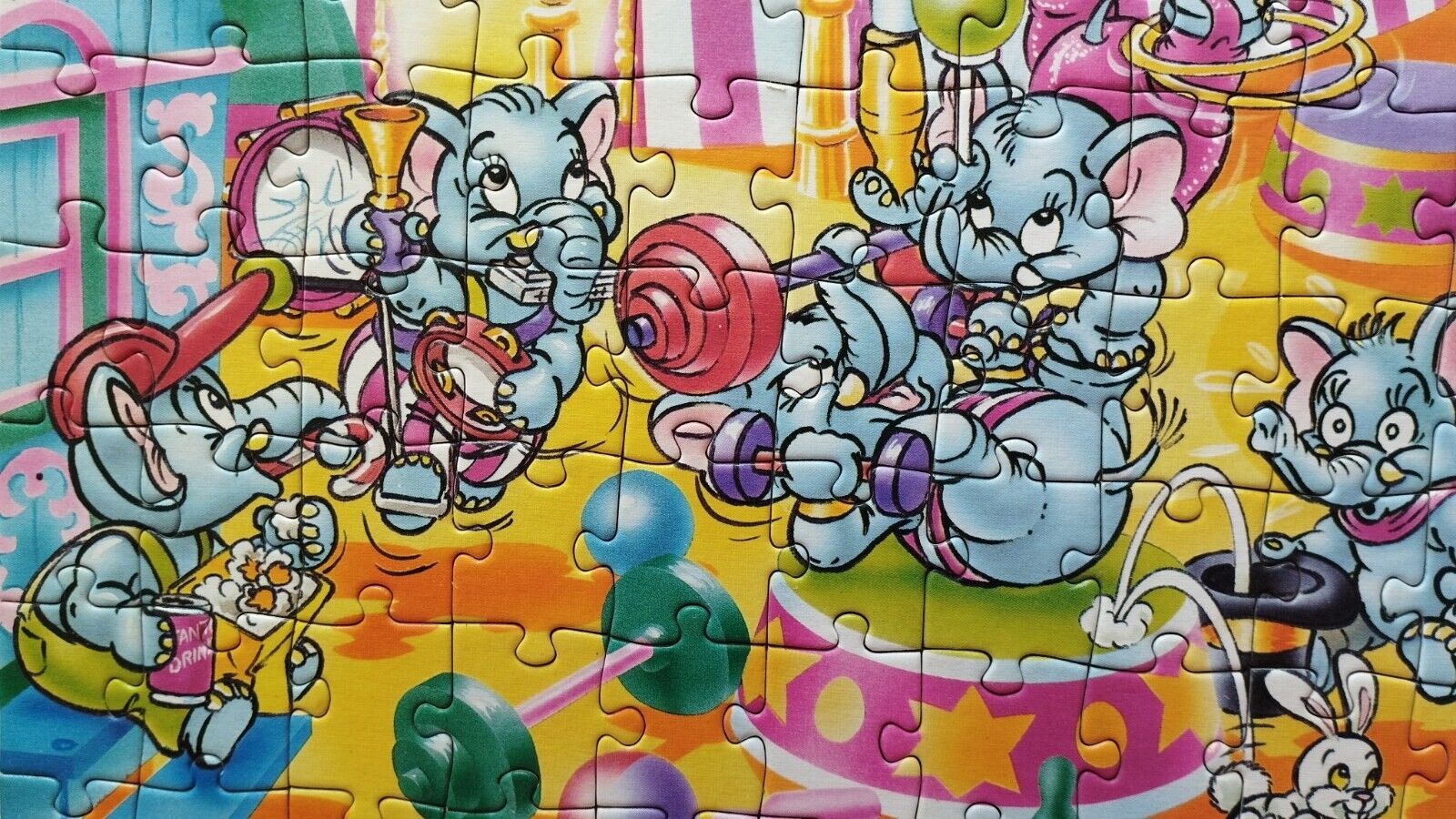 Ü EI Puzzle Maxi-Ei Zirkus Fantini 1998 original Zustand ungeklebt neuwertig 