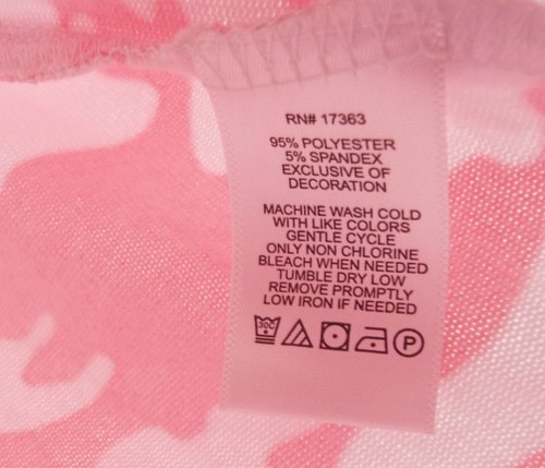 Maidenform SleepShirt + Shorts Pink Camo Sz: XL Soft - Picture 6 of 7