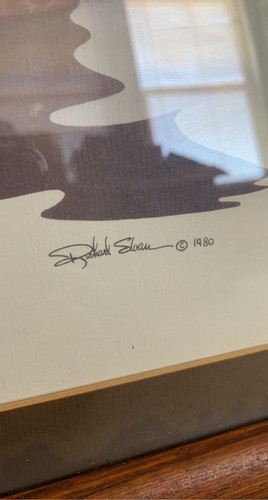 Richard Sloan Duck Prints Framed Set Of 6 1980-81 - Picture 4 of 5