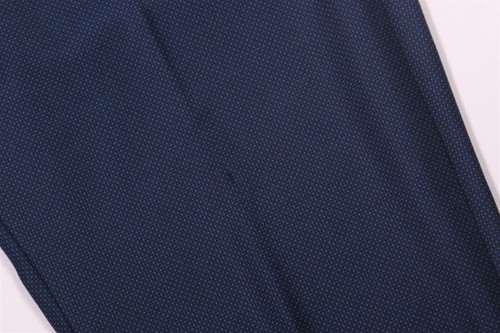 Pantalones de vestir Emporio Armani azul real tejidos frente plano lana 38x31 - Imagen 5 de 7