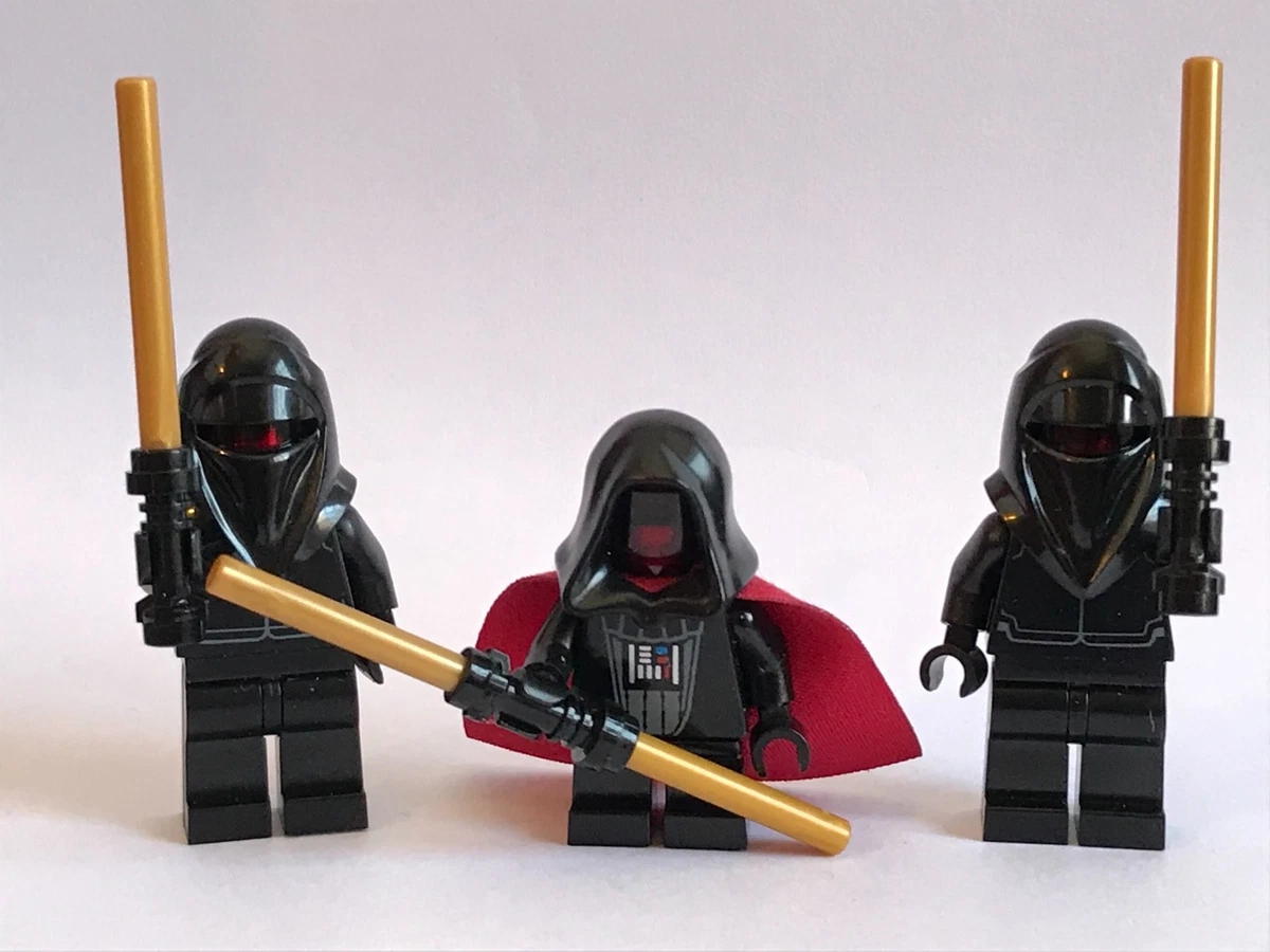 LEGO original PARTS STAR WARS 3 figures SITH KNIGHTS MY