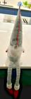 60cm Christmas Large Dangly Legs Cotton Sitting Bearded Gonk Grey Decoration