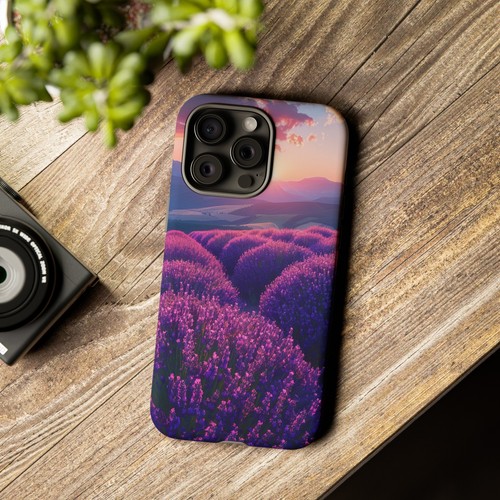 Purple Lavender Flowers Phone Case for iPhone, Samsung Galaxy, Pixel - 第 7/173 張圖片