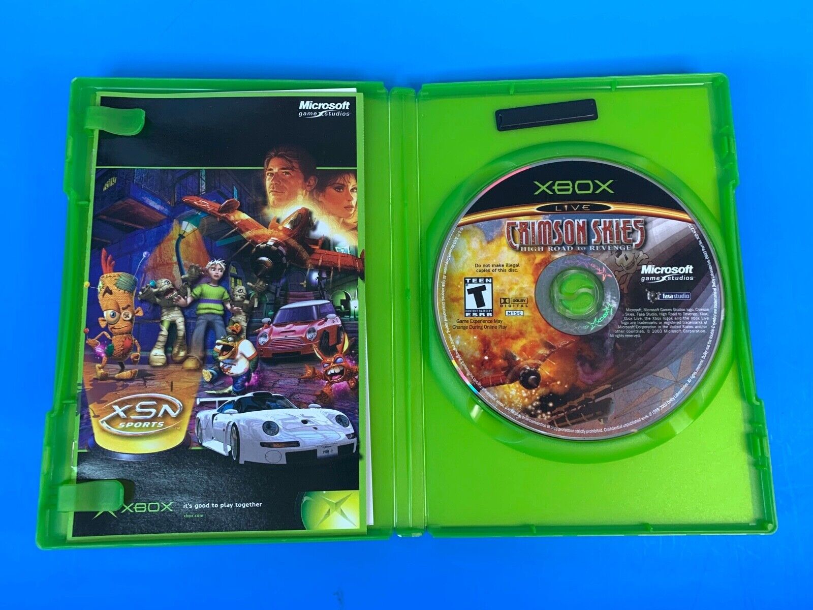 Jogo Crimson Skies High Road To Revenge - Xbox - Game Mania