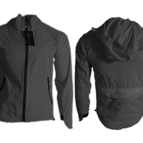 Mens Cycling jacket Hooded rain jackets water resistant wind breaker bike coat - Picture 9 of 28