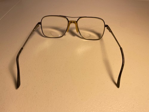 Vintage Aircraft Aviator Glasses Z87 145 USA Heavy duty frames 1970s WF806sw - Bild 5 von 8