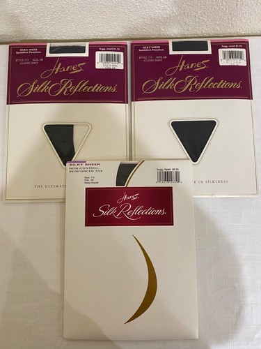 Vtg Pantyhose 11 Pairs Dance Alexanders Claiborne Hanes Silk Reflections Longs - Picture 9 of 13