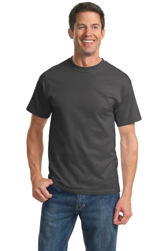 Port & Company PC61T Mens Big & Tall Short Sleeve Essential Crew Neck T-Shirt - Picture 8 of 32