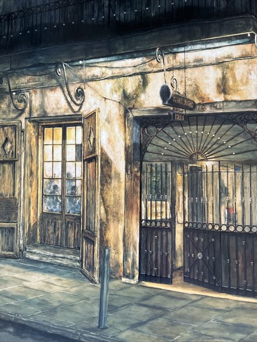 Jose Candia kanadischer Künstler signierter & geprägter Stadtdruck - Bild 4 von 6