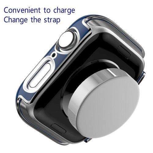 Funda protectora de pantalla completa para Apple Watch Series 7 6 5 4 SE 40/41/44/45mm - Imagen 29 de 96