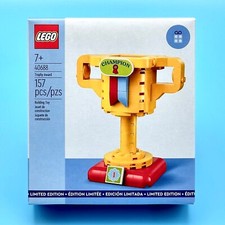 LEGO Trophy Award Champion Prize Winner’s Cup Customizable Set 40688 GWP SEALED