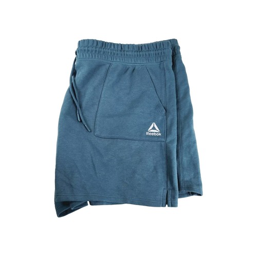 NWT Reebok Relaxed Fit Shorts Womens Sz 2X Marine Teal Pockets Drawstring Waist - Picture 12 of 12
