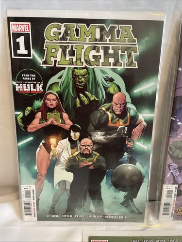 Gamma Flight #1-5 Full Complete Set 1st Print Marvel Comics - Picture 2 of 6