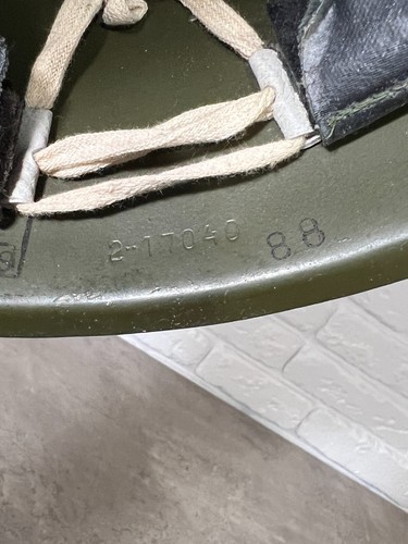 1969 Original Military Green Helmet SSh60 Steel Soviet Army Size 2 Cold War NEW - Picture 3 of 16