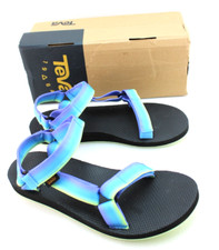 New TEVA Size 10 Striped Original Universal Graduate Waterproof Women's Sandals