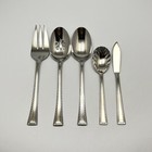 Oneida Stainless Panache 5Pc Hostess Serving Set Rope Trim Flatware China