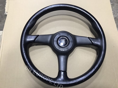Classic Nardi Leather Steering Wheel For: Subaru Impreza GC8 GF8 WRX STI 92-00 - Picture 1 of 7