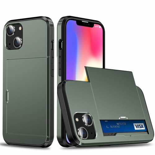 Card Holder Wallet Case Shockproof Cover For iPhone 15 Pro Max 14 13 12 11 XS 87 - Picture 89 of 132