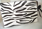 Sujean Rim For Trish McEvoy Makeup Bag Zebra Design Limited Edition Brand New