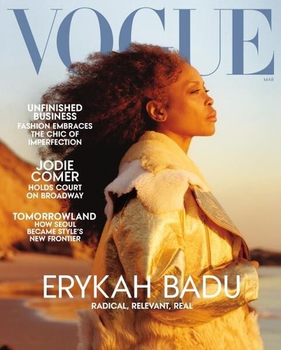 Vogue USA Magazine, Erykah Badu, Jodie Comer, Carlos Alcaraz