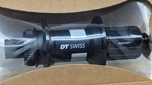 DT Swiss 350 Rear Hub - 12 x 142mm, Center-Lock, HG 11 Road, Black, 28H, 18pt - Picture 6 of 8