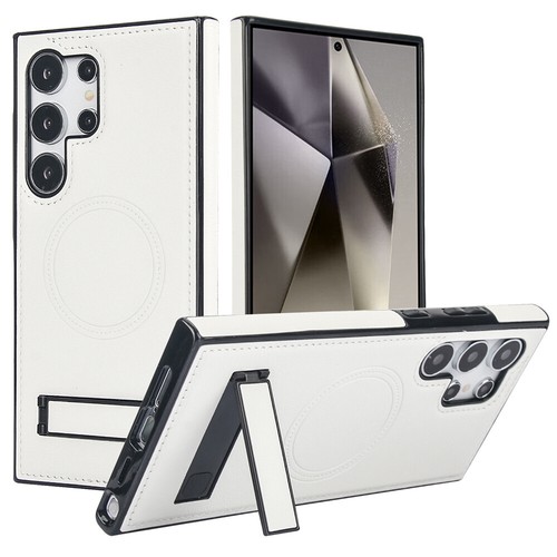 For Samsung Galaxy S24 Ultra S23 FE S22 Plus Luxury Magnetic Bracket Phone Case - Picture 20 of 20