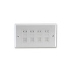 UT-8804 PRO SIGNAL Gesicht Platte, 4 Port, Katze 6