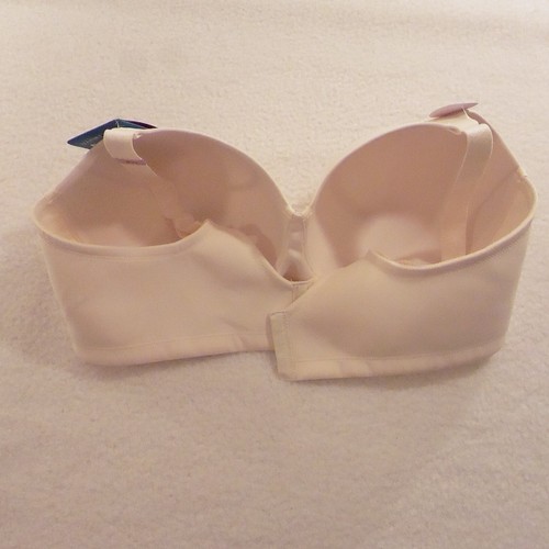 Vanity Fair Bra Women 44D Ivory Full Figure Full Coverage Wireless 4 Way Stretch - Picture 7 of 15