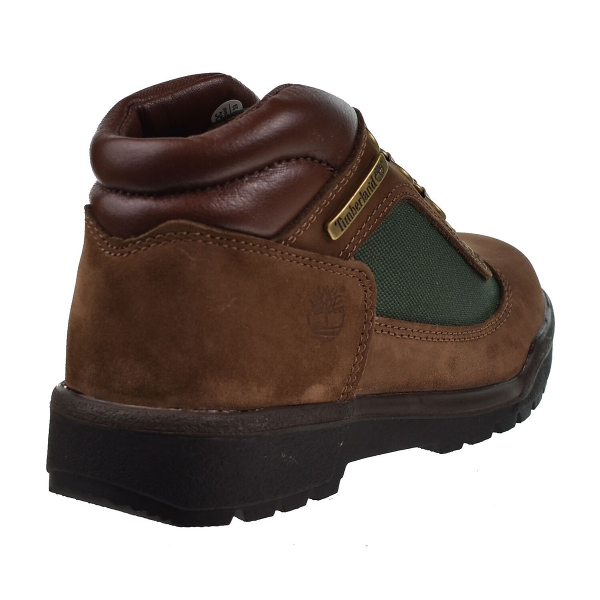 Timberland 'Beef & Broccoli' Little Kid's Field Boots Brown-Olive