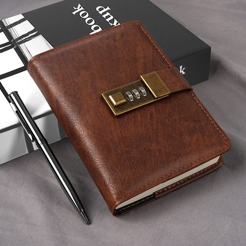 Journal with Lock, Diary with Lock 240 Pages, Password Notebook, Pen & Gift Box - Picture 5 of 7