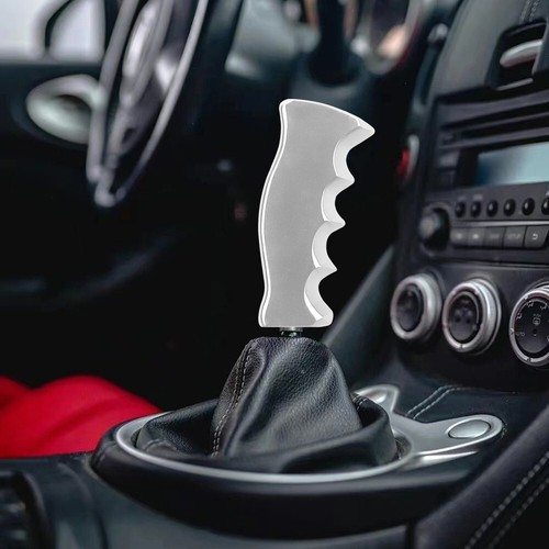 JDM Metal Chrome Slotted Pistol Grip Handle Manual Gear Stick Shift Knob - Bild 11 von 11