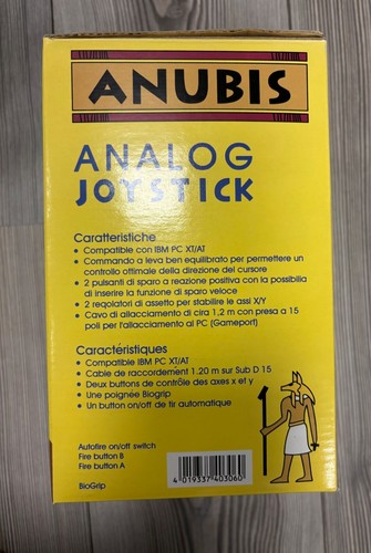 *** Anubis Ramses II Joystick (analog) *** IBM PC XT/AT 386 486 *** NEU & OVP - Bild 4 von 6