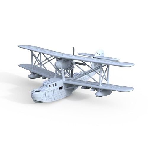 Avión anfibio morsa supermarina británica Yao's Studio LYR006 1/144 - Imagen 4 de 4