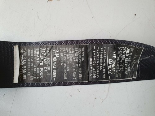 Mitsubishi Galant 2000 Sport Edition Seat Belt Strap Rear Right 226009 - Picture 5 of 10