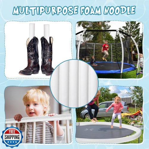 Hollowfly 6er Pack Jumbo Poolnudeln Schwimmen Schwimmen Schaumschlauch Extra Groß H - Bild 4 von 5