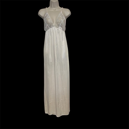 Negligee y cubre Sears Peignoir 100 % nailon para mujer talla M 12/14 vintage - Imagen 4 de 20