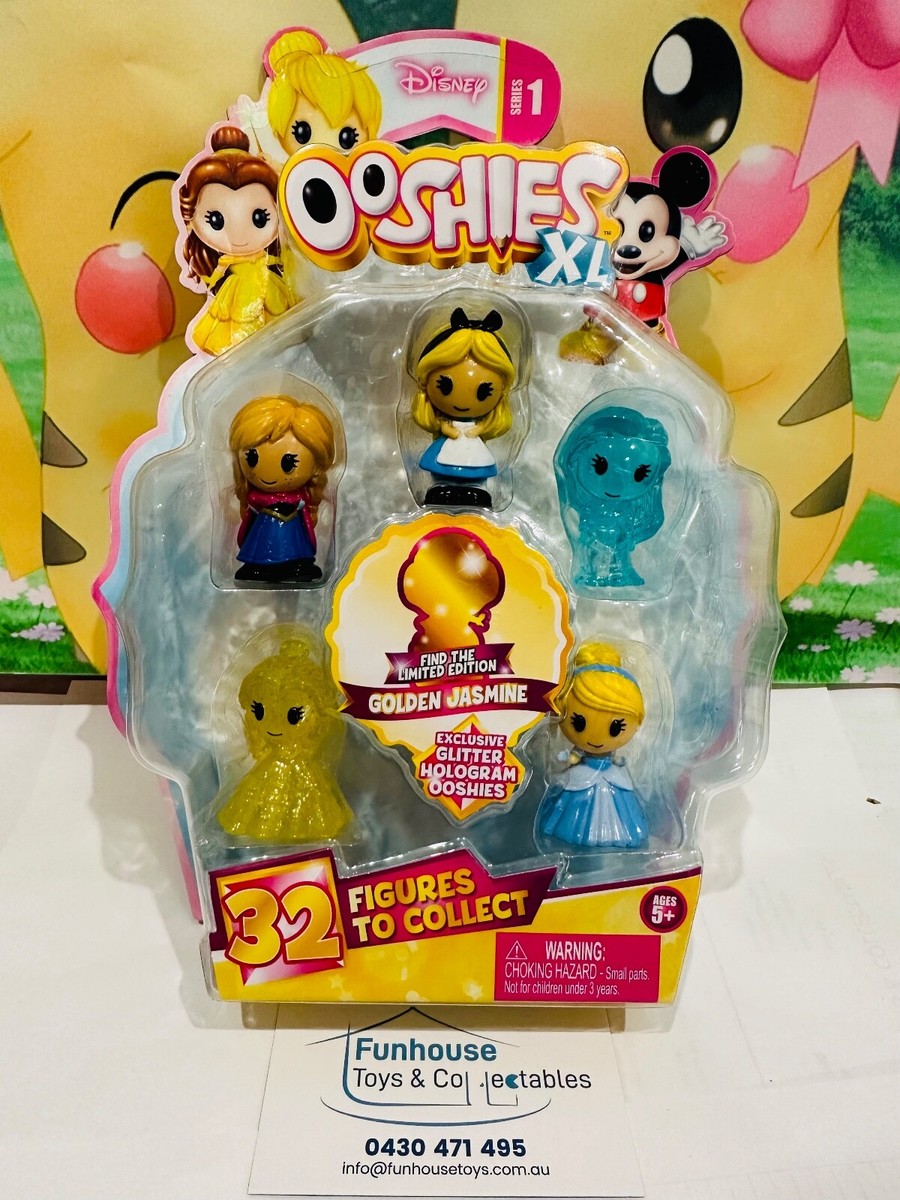 DISNEY Princess XL OOSHIES LIMITED EDITION 6 PACK Assorted Brand