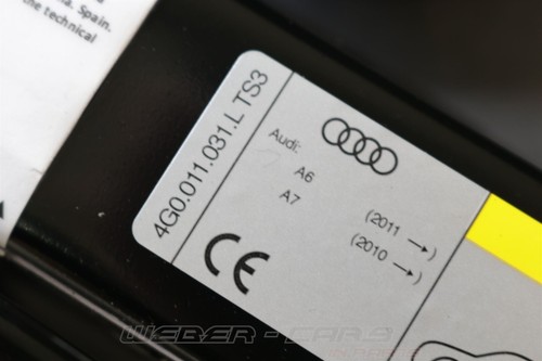 4G0011031L Wagenheber Bordwerkzeugkasten 4G0012109F OEM Audi A6 RS6 A7 RS7 4G - Bild 11 von 12