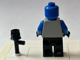 LEGO Space UFO Droid minifigure Blue Techdroid 1 6829 6975 sp043