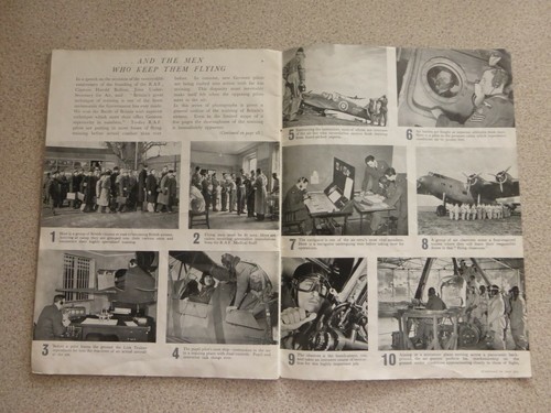 These Names Make Victories WW2 Booklet describing planes used by the RAF & Navy - Picture 11 of 12