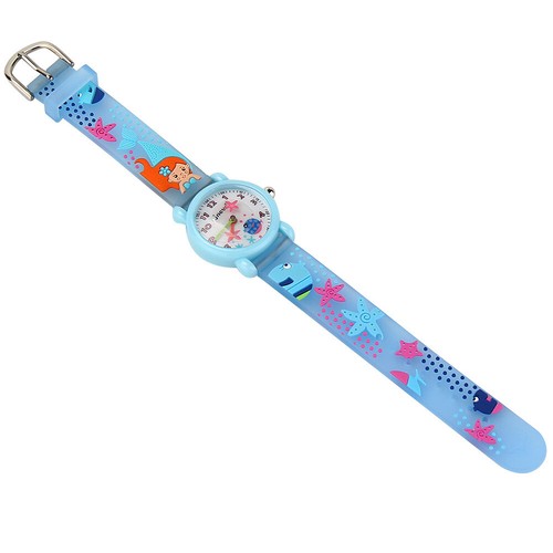 Children's Watch 3D Cute Cartoon Waterproof Silicone Kids Boys Girls Wristwatch - Picture 5 of 101