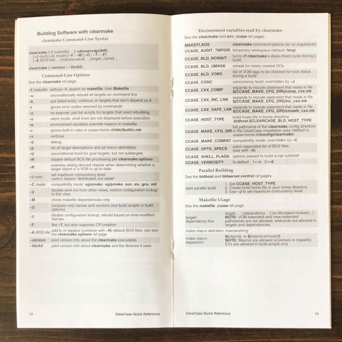Referencia rápida ClearCase de Pure Atria (1996) - Imagen 3 de 4