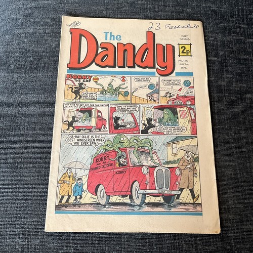 Dandy Comic - #1597 - 1. Juli 1972