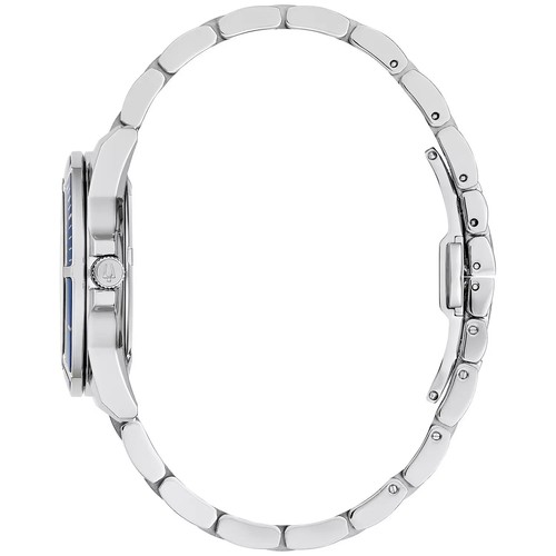 Bulova Women's Marine Star Quartz Date indicator Silver Watch 34mm 96P237 - Picture 4 of 5