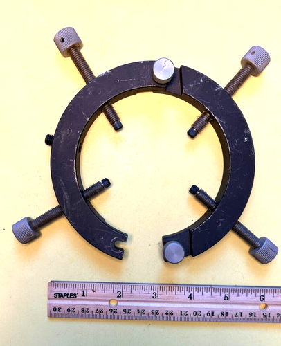 Adjustable mount for rectangular optics or up to 3" diameter or lens barrels. - Picture 3 of 4