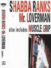Shabba Ranks Mr. Loverman / Muscle Grip CASSETTE SINGLE Epic ‎659078 4  Reggae